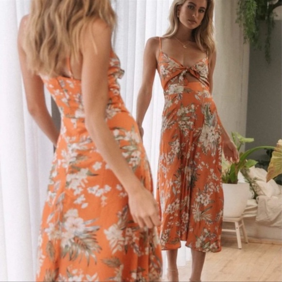 Petal & Pup Floral Strappy and Flowy Whitmore Dress - Picture 4 of 8